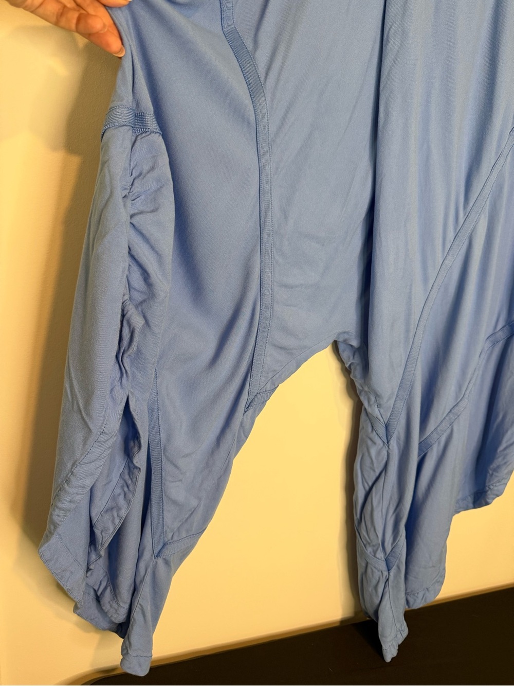 Free People Blue Harem-Style Bottoms - Picture 2 of 10